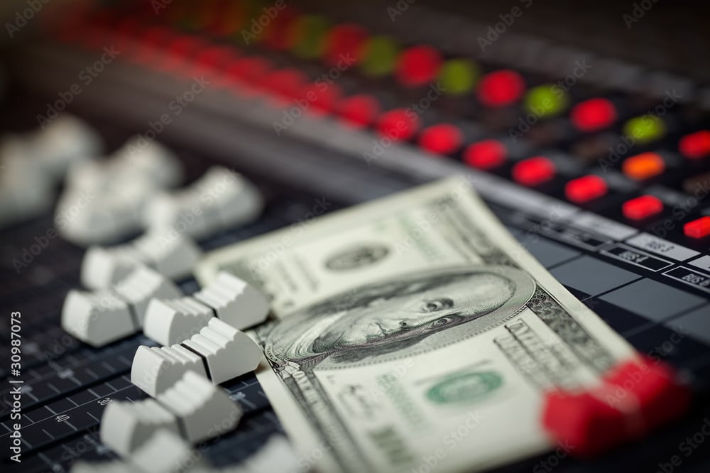 Music Business Mixer Money